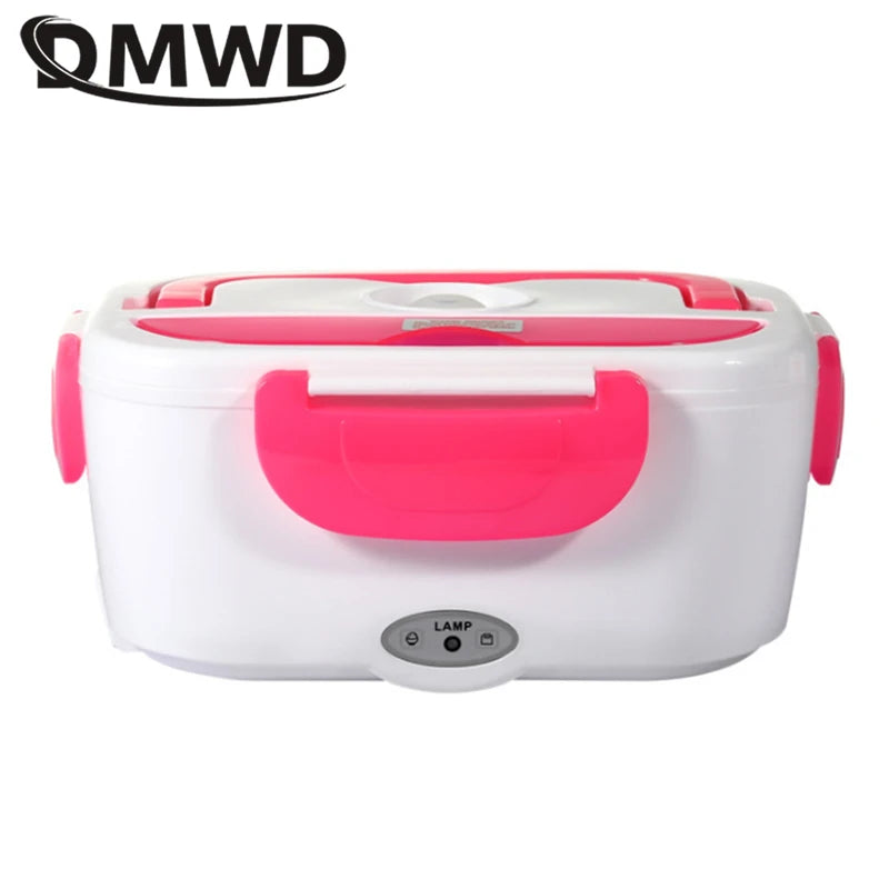 DMWD Multifunction lunch box Food Heater Fast heating insulation machine portable food warmer for Car Office Dormitory 12V EU US