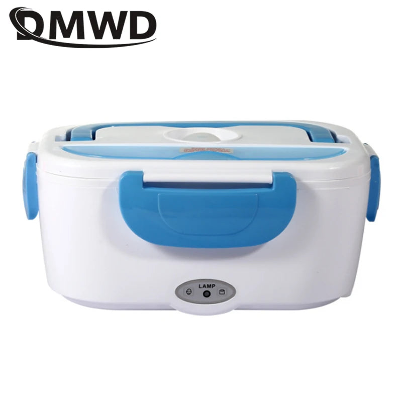 DMWD Multifunction lunch box Food Heater Fast heating insulation machine portable food warmer for Car Office Dormitory 12V EU US