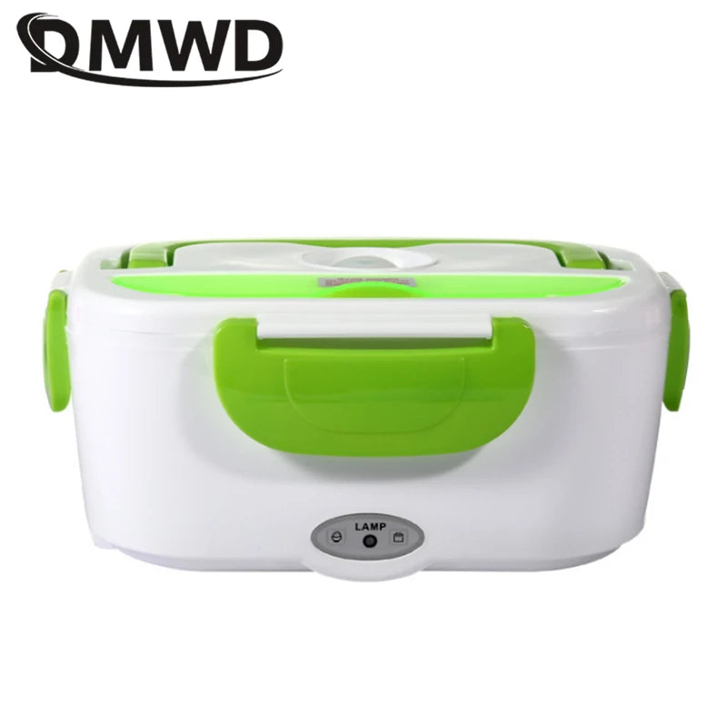 DMWD Multifunction lunch box Food Heater Fast heating insulation machine portable food warmer for Car Office Dormitory 12V EU US