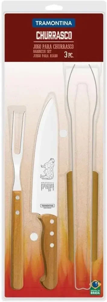 Barbecue Set 3 Pieces - Barbecue Utensils KitsdeTools Manuals