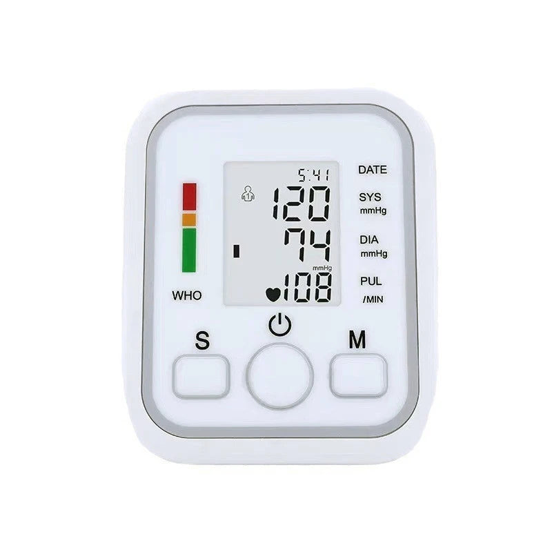 Blood Pressure Monitor Digital Tonometer Upper Arm Blood Pressure Meter Automatic BP Medical Sphygmomanometer Pulse