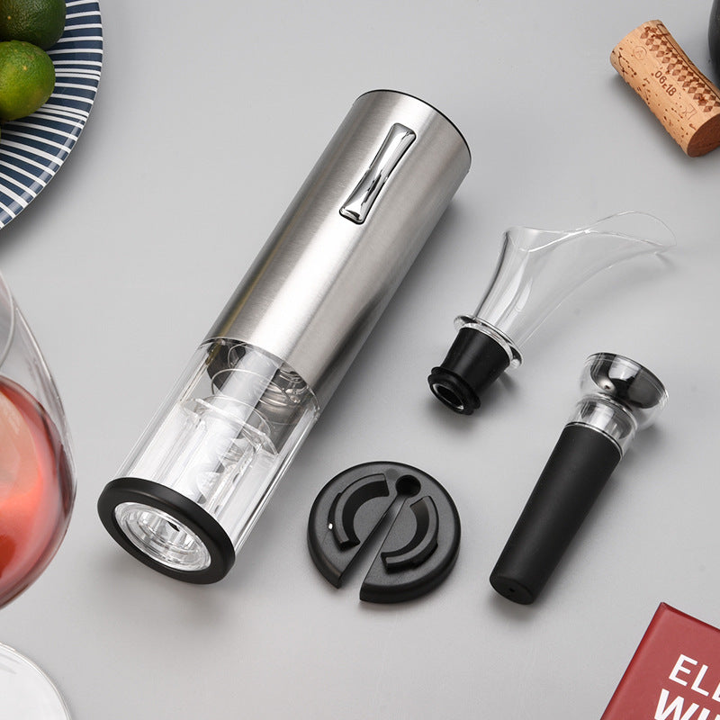 Red wine 4-in-1 corkscrew