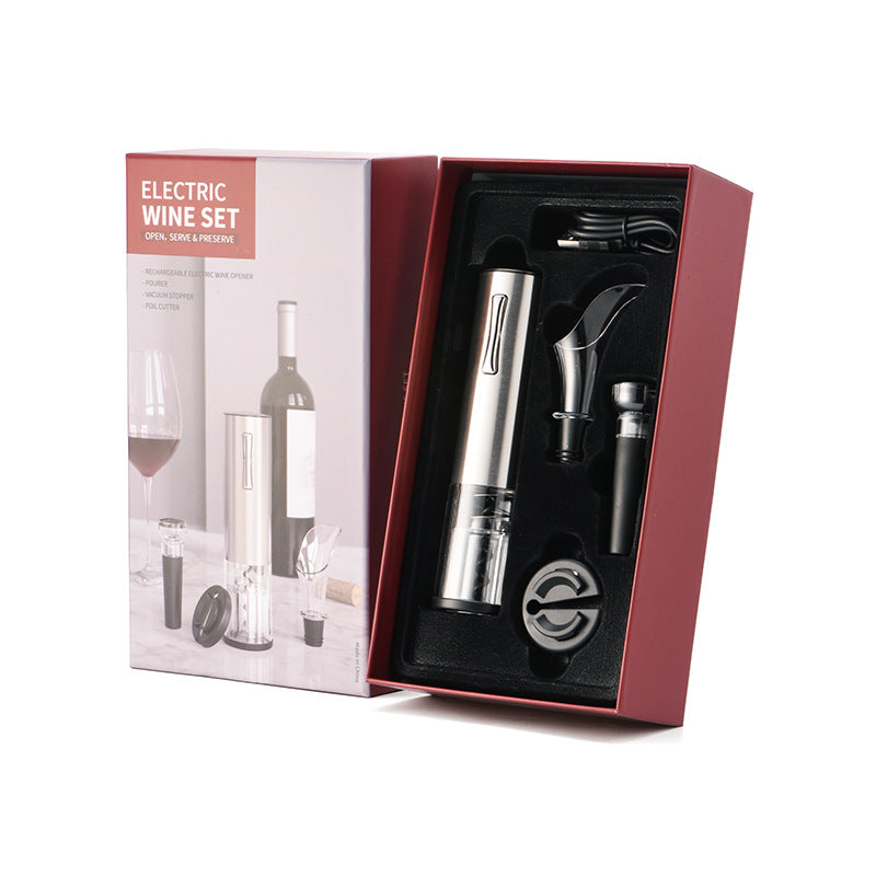 Red wine 4-in-1 corkscrew